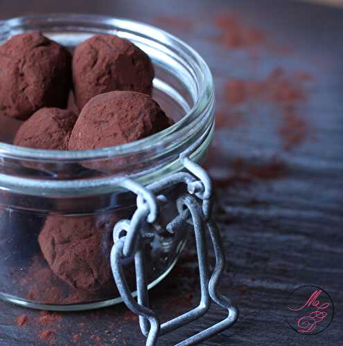 Truffes au chocolat & café