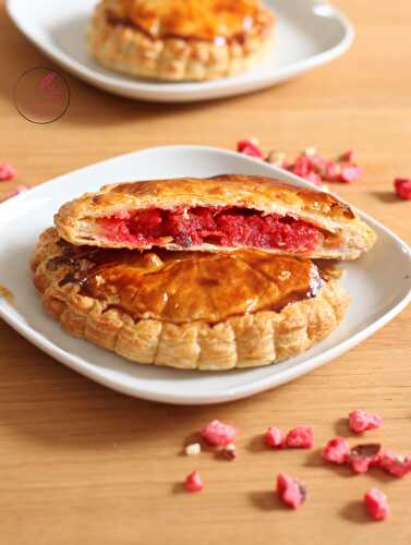 Galette des rois aux pralines roses