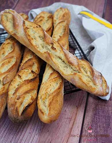 Baguettes Sans Pétrissage