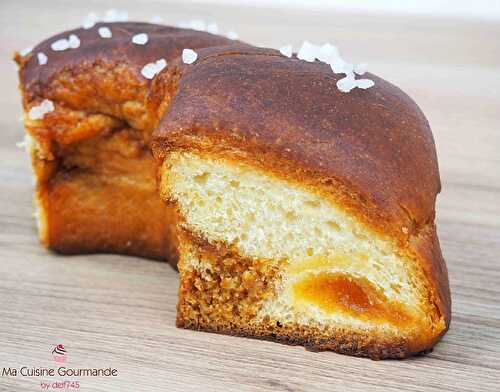 Brioche fourrée au Caramel au Beurre Salé