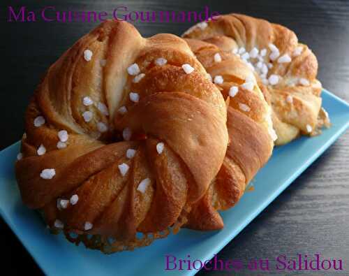 Brioches Torsadées au Salidou