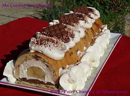 Bûche à la Poire