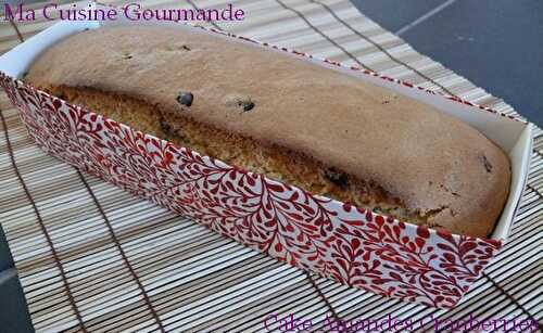 Cake Amandes Cranberries