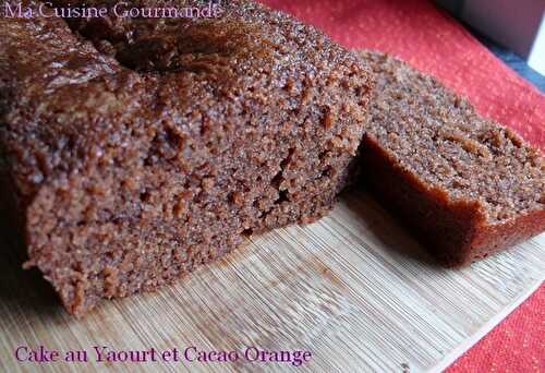 Cake au Yaourt et Cacao à l’Orange