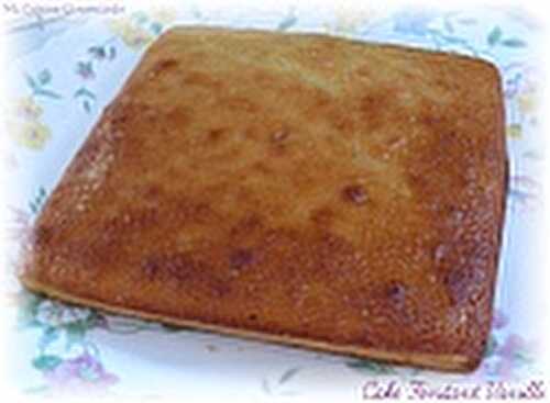 Cake Vanille et Pâte à Sucre