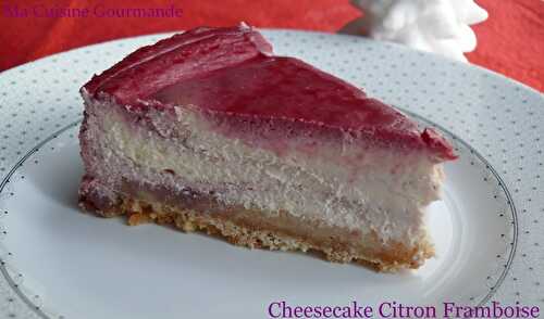 Cheesecake Citron Framboise