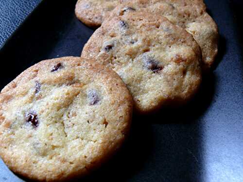 Cookies aux Pépites de Chocolat et d’Erable