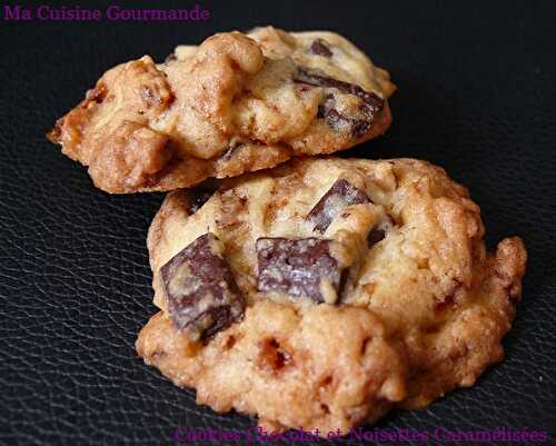 Cookies Chocolat et Noisettes Caramélisées
