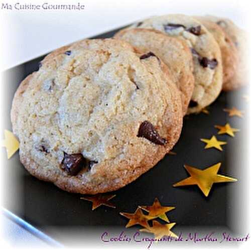 Cookies Croquants Martha Stewart
