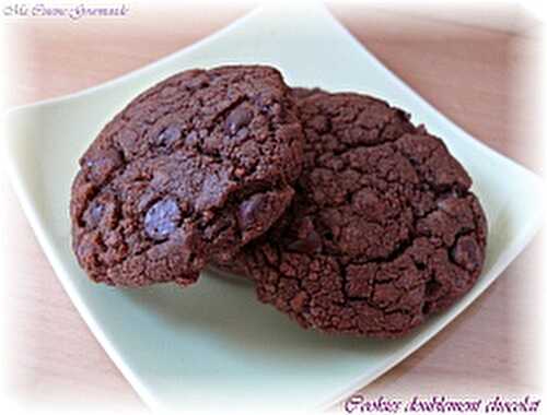 Cookies doublement chocolat