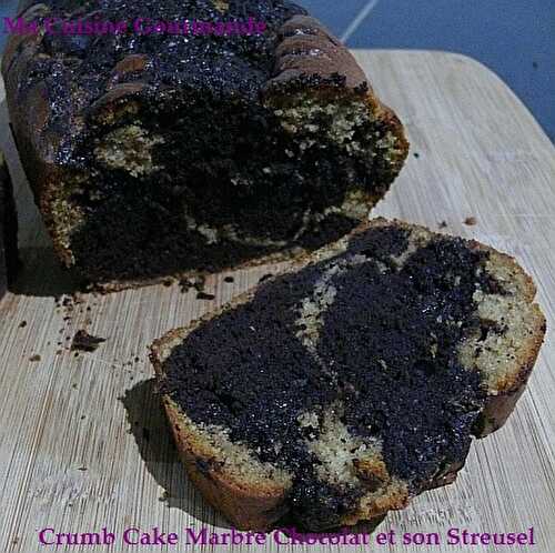 Crumb Cake Marbré Chocolat et son Streusel