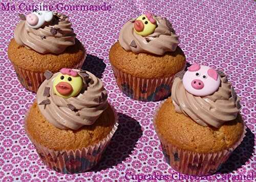 Cupcakes Chocolat Caramel