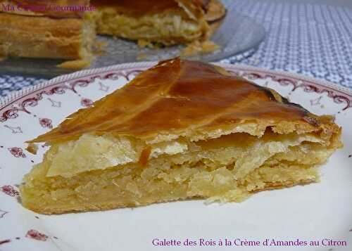 Galette des rois 2016 : Crème d’amandes au citron confit