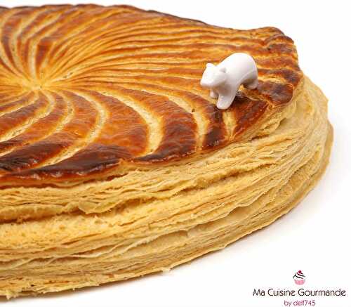 Galette des Rois Frangipane Chocolat {Pâte Feuilletée Inversée}