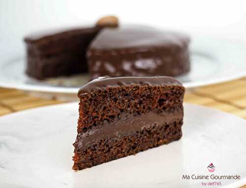 Gâteau au Chocolat Doux {Philippe Conticini} {sans gluten, sans lactose}