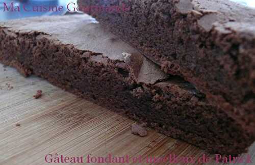 Gâteau au Chocolat Fondant et Moelleux de Patrick