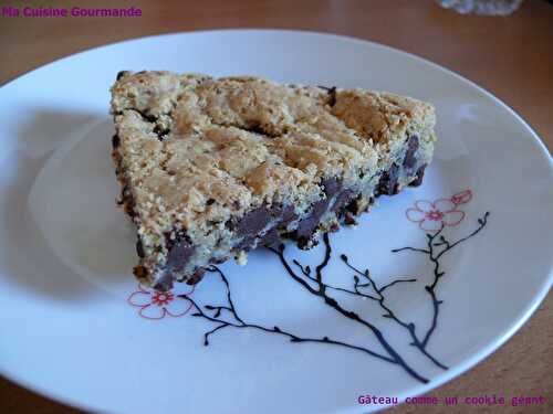 Gâteau comme un cookie géant de Guillemette