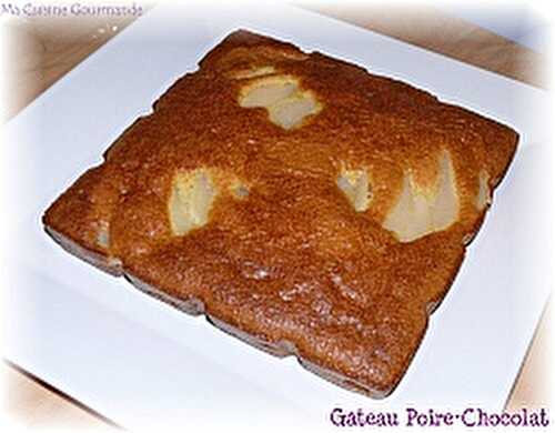 Gâteau Poire Chocolat