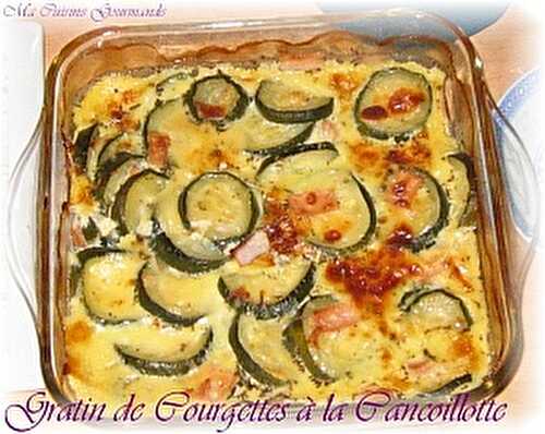 Gratin Courgettes Cancoillotte