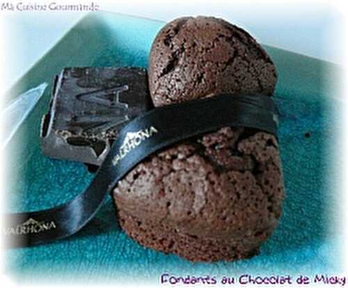 Hommage à Micky : ses Fondants au Chocolat