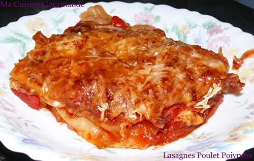 Lasagnes Poulet Poivrons