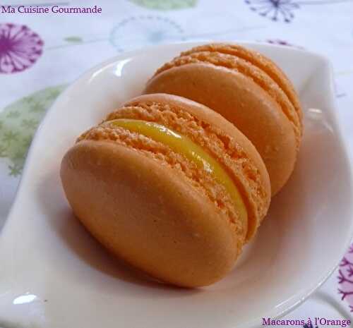 Macarons à l’Orange