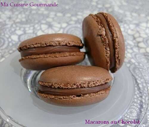 Macarons au Chocolat