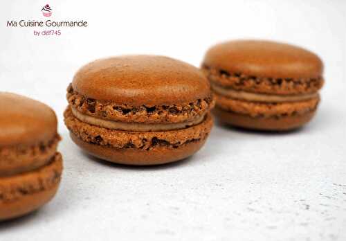 Macarons Chocolat au Lait Tonka