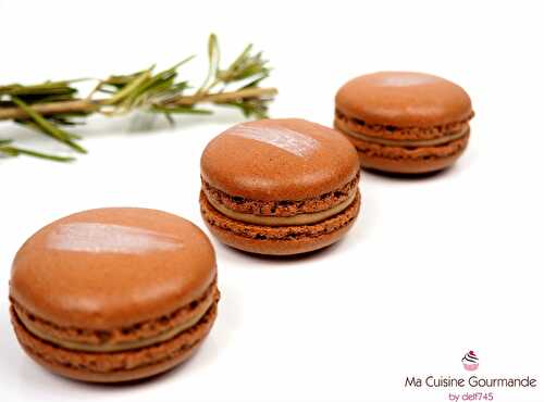 Macarons Jivara Romarin