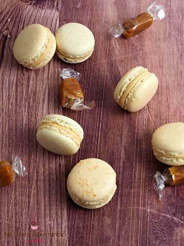 Macarons Noisette Caramel