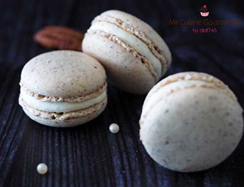 Macarons Vanille Pécan