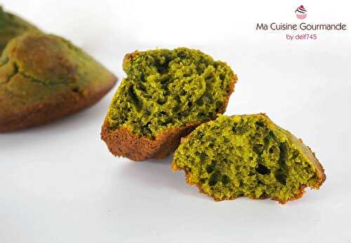 Madeleines au Thé Matcha {100% végétales}