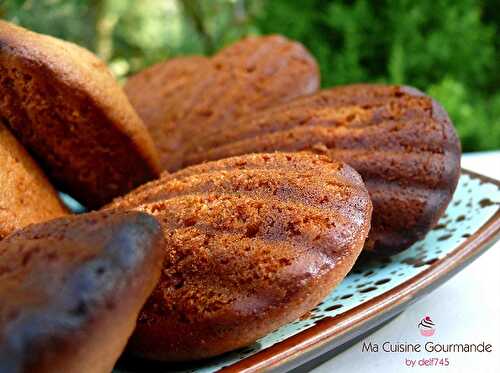 Madeleines Citron {100% végétales}