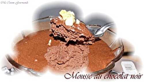 Mousse au Chocolat Noir