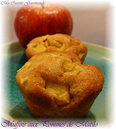 Muffins Pomme Amandes de Matilo