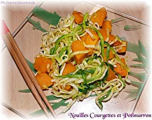 Nouilles Courgette Potimarron