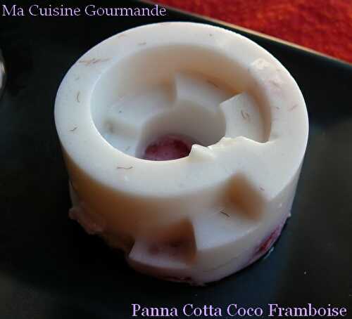 Panna Cotta Coco Framboise