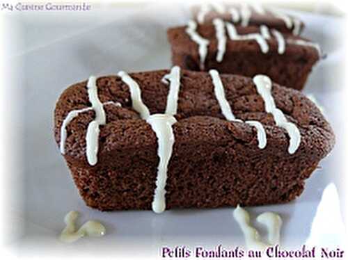 Petits Fondants au Chocolat Noir