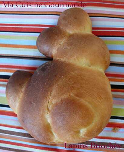 Petits Lapins de Pâques Briochés