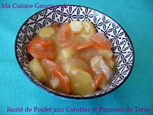 Sauté de Poulet aux Carottes et Pommes de Terre (au Multi Cooker Kitchenaid)