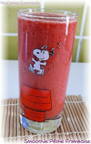 Smoothie Pêche Framboise