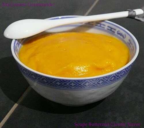 Soupe Butternut Carotte Navet