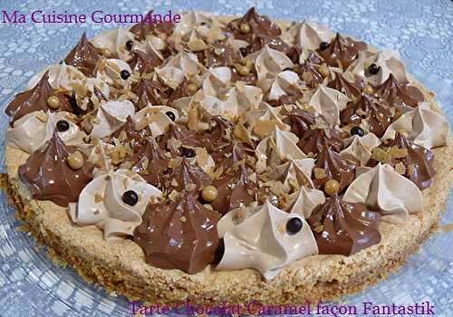 Tarte Chocolat Caramel façon Fantastik