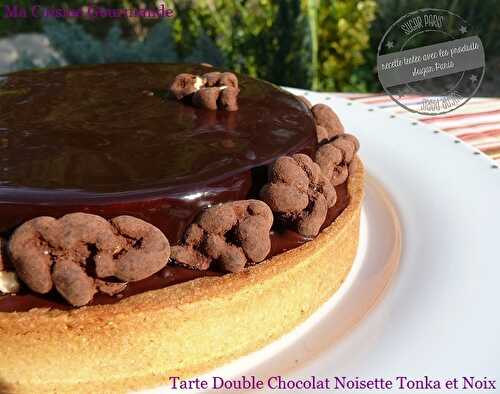 Tarte Double Chocolat Noisette Tonka et Noix {Ambassadrice Salon Sugar Paris}