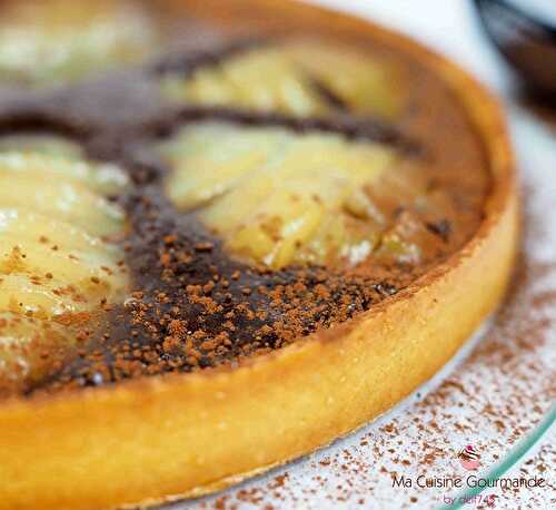 Tarte Poire Chocolat