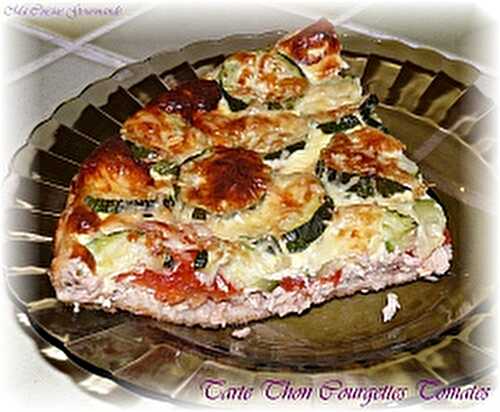 Tarte Thon Tomates Courgettes