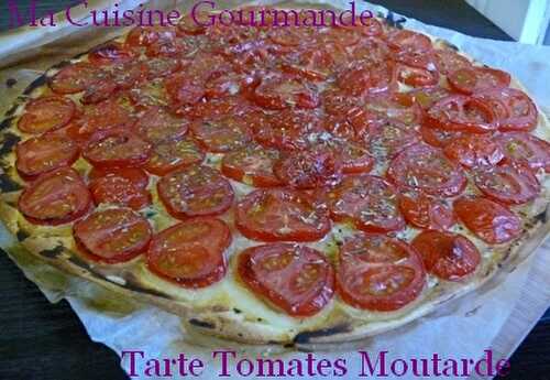 Tarte Tomates Moutarde