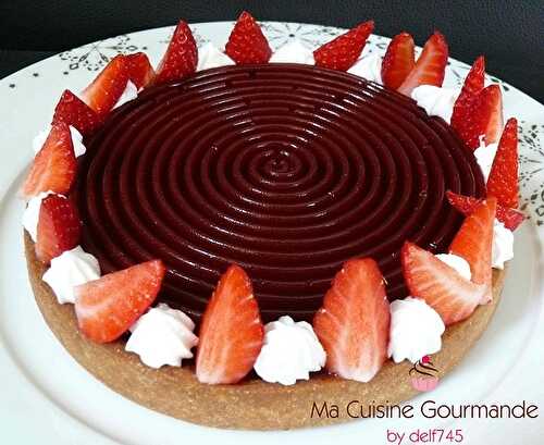 Tarte  Tourbillon de Fraise