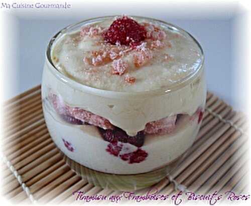 Tiramisu Rose aux Framboises