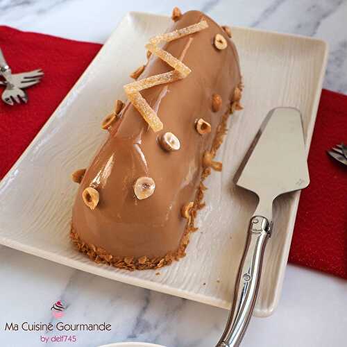 Bûche Praliné Clémentine